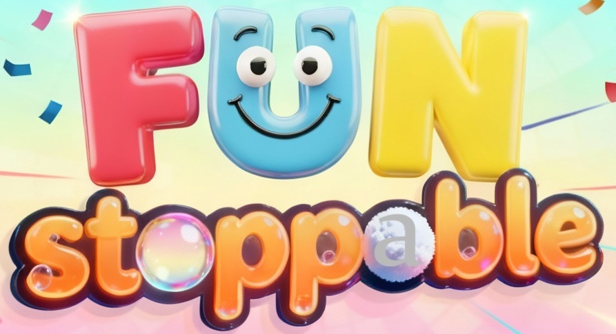 FUNstoppable Kids Parties in Norfolk Logo